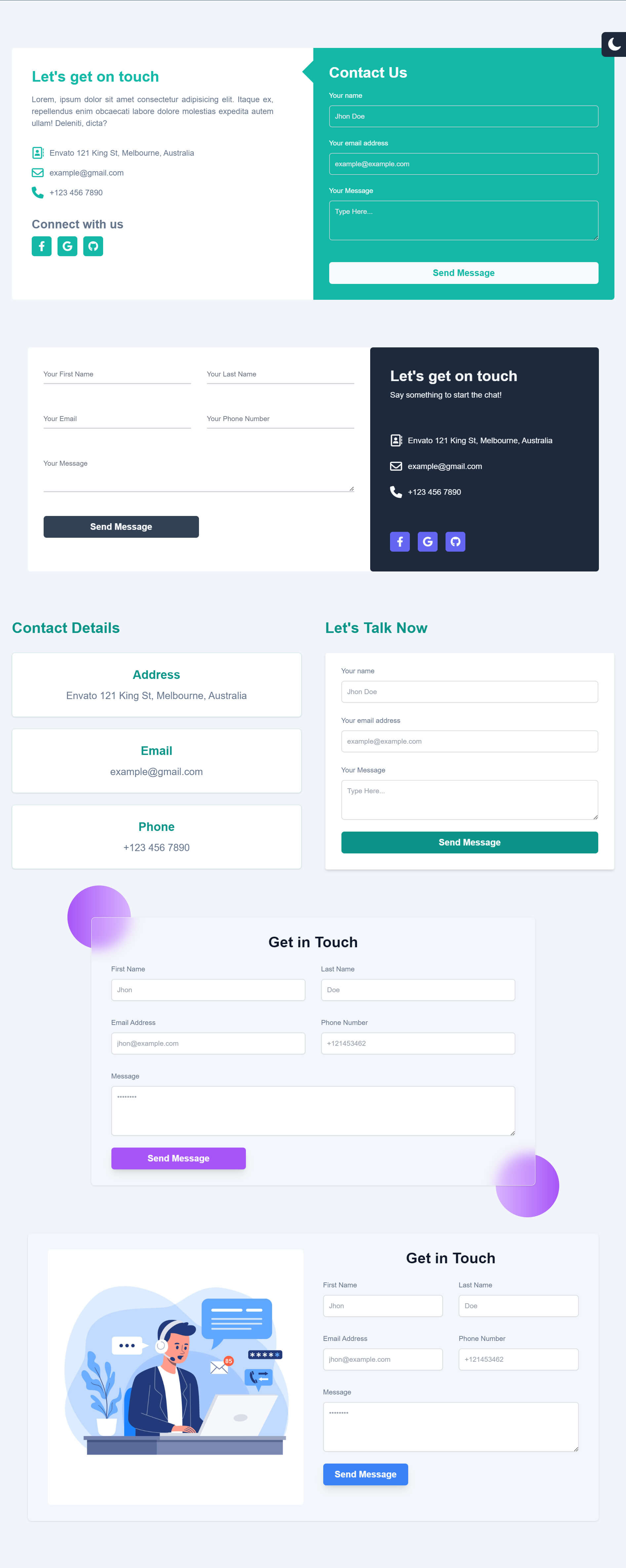Contact Page